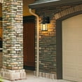 thumbnail image 3 of Designers Fountain 2961-BK Devonshire 6-1/4" 1 Light Cast Outdoor Wall Lantern i, 3 of 7