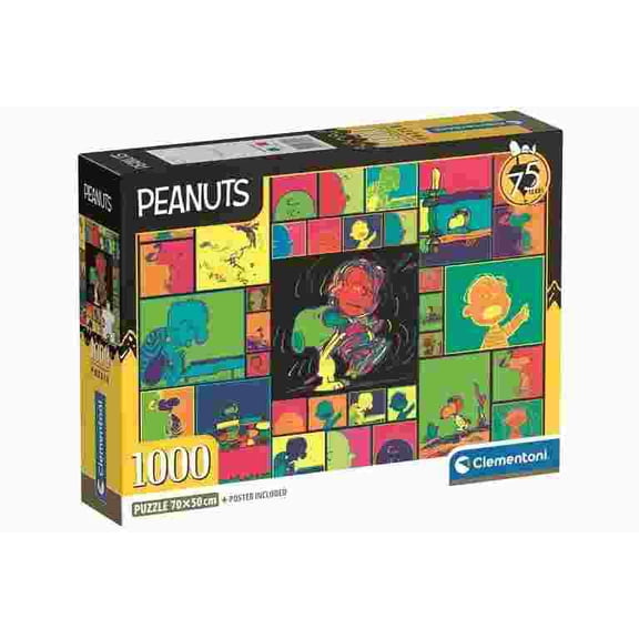 Clementoni 1000-Piece Peanuts Jigsaw Puzzle