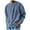 Blue1, variant on Maean Mens Big and Tall Shirts Long Sleeve Plain Soft Crewneck Pullover Loose Tee Basic Athletic Tshirts