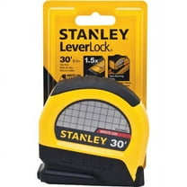 Stanley 30 Ft High-Visibility Leverlock Tape Measure