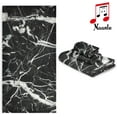 thumbnail image 2 of GZHJMY Black and White Marble Towel 3 Piece Set Bath Towels Set for Bathroom Highly Absorbent Cotton, 1 Large Bath Towel+ 1 Hand Towel+ 1 Washcloth, Pack of 3 Softness Towels for Decoration, 2 of 7