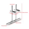 thumbnail image 4 of Aluminum Alloy Video Card Bracket Dual Pole Graphic Card Bracket for 8/12cm Fans, 4 of 7