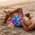 thumbnail image 4 of Aobny Tie-Dye Shorts for Men Plus Size Board Bottom Big & Tall Baggy Casual Clothes Men,S, 4 of 7