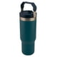 thumbnail image 3 of Termo Doble Pared de Acero Inoxidable con Asa y Popote, Azul Metálico, 900 ml, 3 of 4