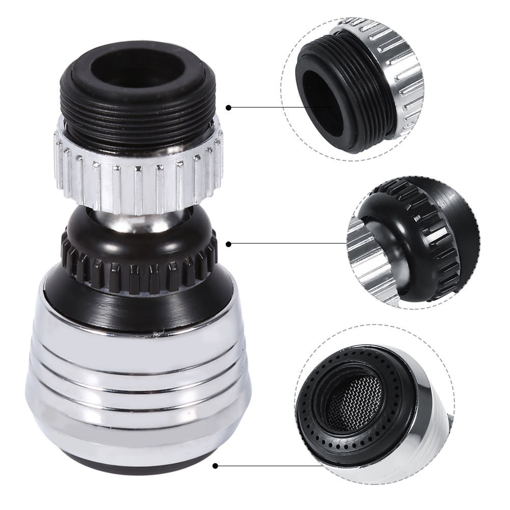 Details about   360 Degree Adjustable Rotate Faucet Nozzle Filter For Kitchen Sprayer Head Taps 