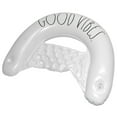 thumbnail image 3 of Rae Dunn: Good Vibes Chair Lounger -55"x36" Water & Pool Inflatable, CocoNut Float, Drifter & Relaxation Chair, Ages 8+, 3 of 9
