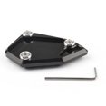 thumbnail image 2 of Side Kickstand Stand Plate Pad For BMW R1200GS 08-12 Adventure 2008-2014 Black, 2 of 4