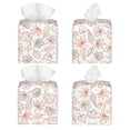 thumbnail image 5 of Rocae Maple Leaves for High-grade Leather Tissue Box, Exquisite Fashionable Design, Office Tissue Box, Waterproof Family Tissue Box, 5 of 8