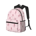 thumbnail image 2 of Daiia Poodle Dog School Backpack for Men Women, Unisex Large Waterproof Bookbag Schoolbag Casual Daypack for High School/College/Teens/Travel/Work Black, 2 of 8