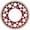 Red, variant on Twinring Heavy Duty Rear Grooved Sprocket, Black - 48 Teeth