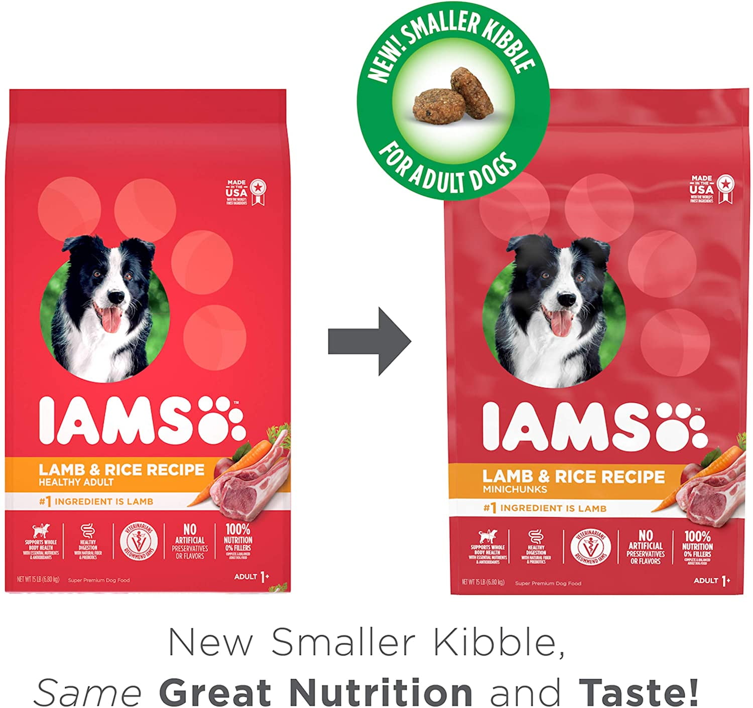 Iams lamb and clearance rice dog food ingredients