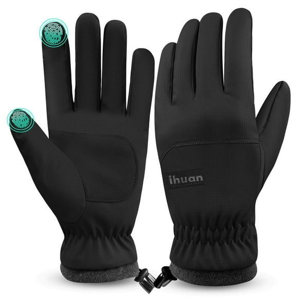 Guantes impermeables de invierno ihuan con pantalla táctil y abrigo