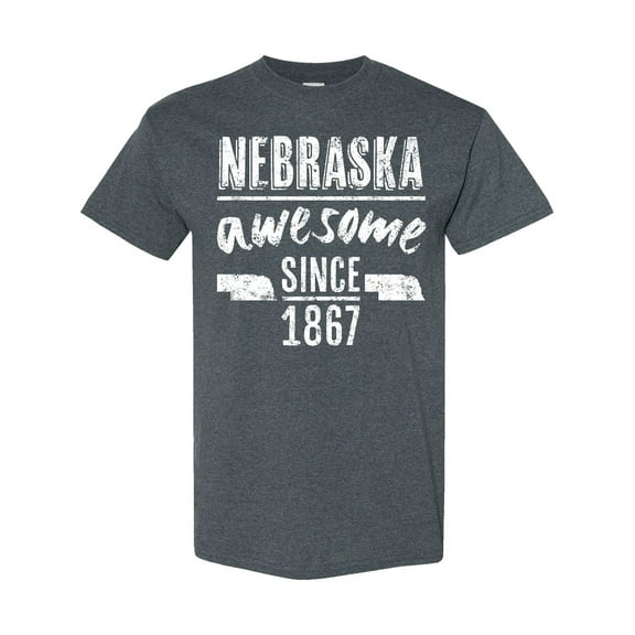 Inktastic Nebraska Awesome Since 1867 T-Shirt