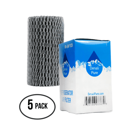 

5-Pack Replacement for Electrolux EI28BS36IW1 Refrigerator Air Filter - Compatible with Electrolux EAF1CB 46-9917 Fridge Air Filter