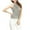 Gray, variant on Women's Sequin Camisole Top Double-Sided Sparkle Halter Neck Slim Fit Round Neck Casual Party Clubwear Sleeveless Tank, Gold FREE SIZE