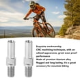 thumbnail image 4 of Bike Front Fork Brake Column Screw, Mountain Bike Brake Screw Anodized Finish V Brake System Accessories CNC Machining  For Replacement, 4 of 8