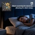 thumbnail image 4 of Retro Sunflower Wooden Wall Clock Silent Non Ticking, Spring Summer Farmhouse Floral Butterfly Square Wall Clocks Battery Operated, Decor Clock for Home Office, Living Room, Kitchen, 12 Inch, 4 of 9