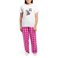thumbnail image 4 of CafePress - Meow Persian Cat Women's Light Pajamas - Women's Short Sleeve Print T-Shirt and Pants Light Cotton Pajama Set, 4 of 7