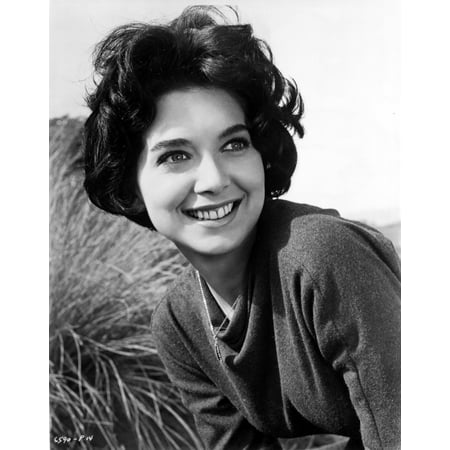 - Suzanne Pleshette wearing a Long Sleeve Blouse on Grass Photo Print