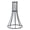 Black C, variant on KGJQ Decorative Glass Vase with Metal Wire Stand Clear Test Tube Vase with Iron Art Frame for Hydroponic Plant Modern Flower Container for Coffee Table Living Room