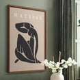 thumbnail image 4 of Matisse CCCLXXVIII in Brown Solid Wood 11 x 14 Framed Print, 4 of 5