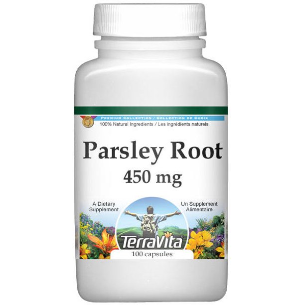 Parsley Root 450 mg (100 Capsules, Zin 510838)