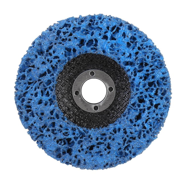 Disco abrasivo de 4/5 pulgadas, disco de pulido, accesorios para amoladora angular (azul) Ehuebsd Para estrenar