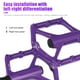 thumbnail image 4 of 1 par de pedales de bicicleta: pedal plano profesional para bicicleta de montaña y carretera, plataforma ancha de aleación de aluminio, peso ligero para andar en bicicleta., 4 of 8