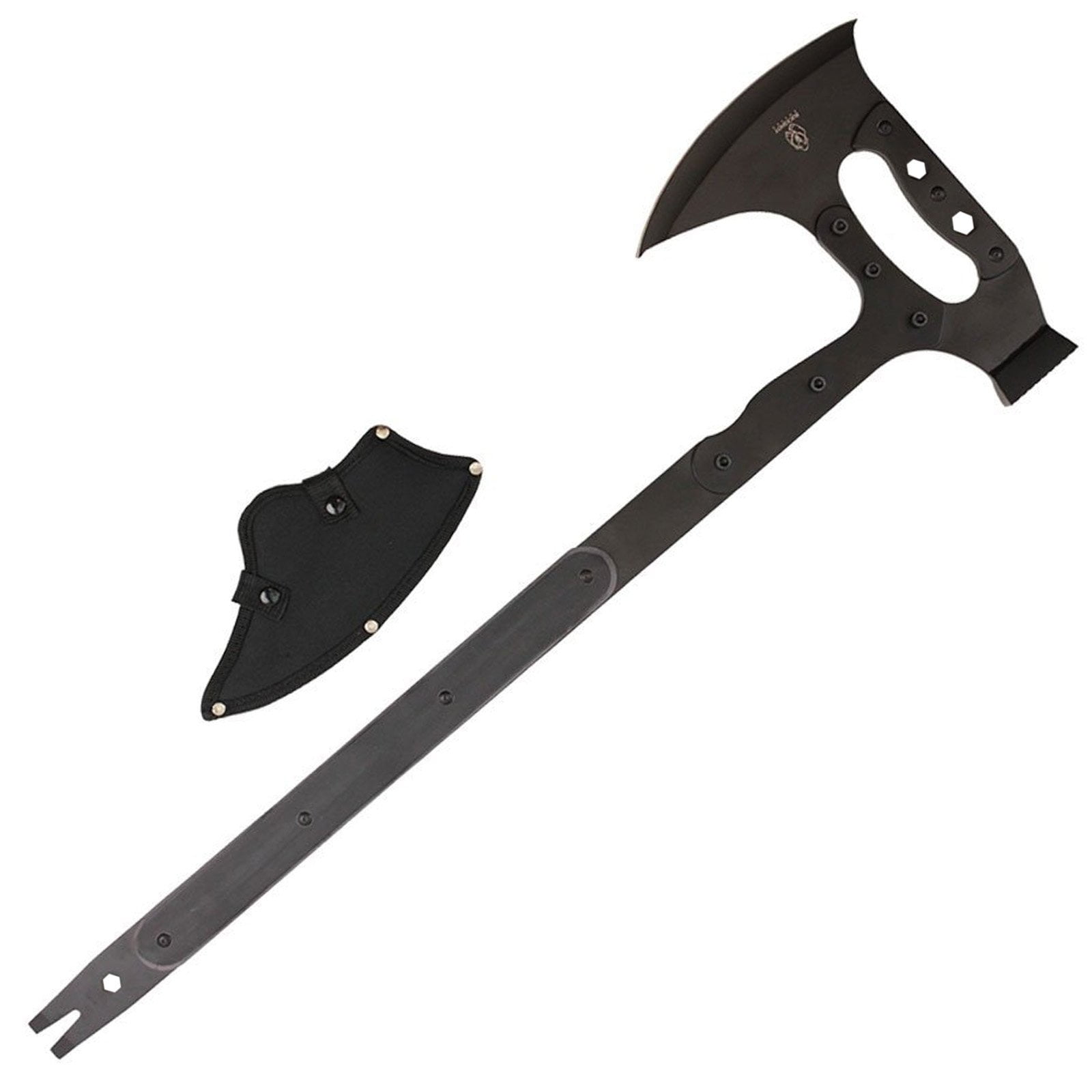 ASR Tactical Axe Hammer G10 Handle Pry Bar 30 Inch Length Combo Tool (2