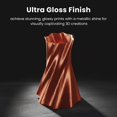 thumbnail image 2 of Filamento Pla De Seda Teqstone 1,75 Mm Cobre 1 Kg Brillo Metálico Acabado De Alto Brillo Precisión De Bobinado Perfecto +/-0,02 Mm Filamento Para Impresora 3D Envasado Al Vacío, 2 of 5