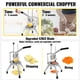 thumbnail image 2 of Picadora comercial VEVOR, picadora de verduras comercial con 4 cuchillas, cortador de frutas, 2 of 9