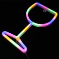 thumbnail image 2 of Wine Glass Shaped Neon Light Sign Wine Cup Modeling Light for Bar Restaurant, 2 of 9