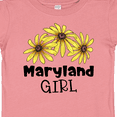 thumbnail image 4 of Inktastic Maryland Girl Black Eyed Susans Flowers Girls Baby T-Shirt, 4 of 5