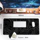 thumbnail image 2 of Alfombrilla para Ratón XXL Profesional (800 x 300 x 3 mm). Mousepad de Escritorio Grande, Impermeable y Antideslizante, para Gamer, Empleado, PC, Laptop y Más Equipos o Multitudes(Te, 2 of 5