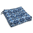 thumbnail image 5 of Classic Accessories  19 x 19 x 5 in. Thick Patio Chair Cushions, Ikat Island - Pack of 2, 5 of 6