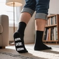 thumbnail image 3 of Funny Father Day Socks for Dad Father Grandpa Brother Men –Novelty Fathers Husband Birthday Gifts–Novelty Fun Crazy Silly Men Sock Christmas Stocking Stuffers, 3 of 7