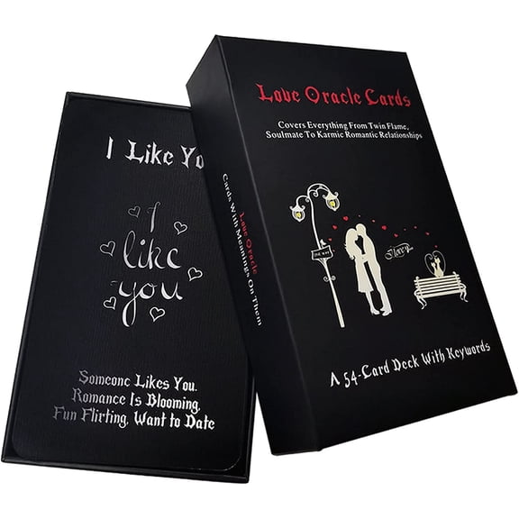 Tarot Cards Love Oracle Cards Simple Tarot Cards. Novice Friendly. Soul Mates. Fortune-Telling Game. Divination Tools Party Games