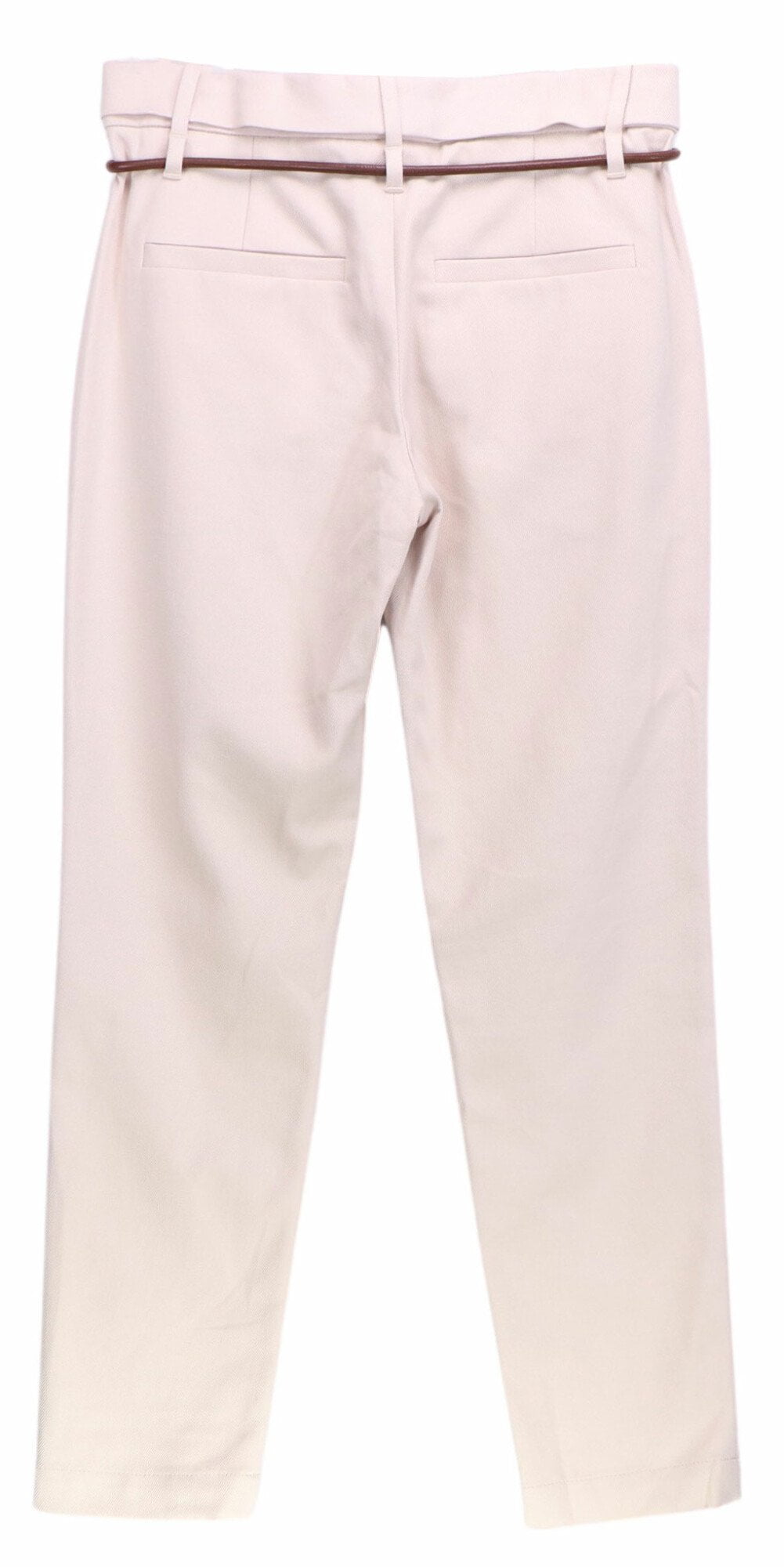 Womens Clothing Trousers Eleventy Synthetic Trouser in Beige Natural Slacks and Chinos Skinny trousers 