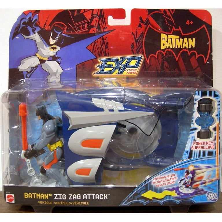 5- バットマン Batman Zig Zag Attack EXP Extreme Power - Vehicle & Figure