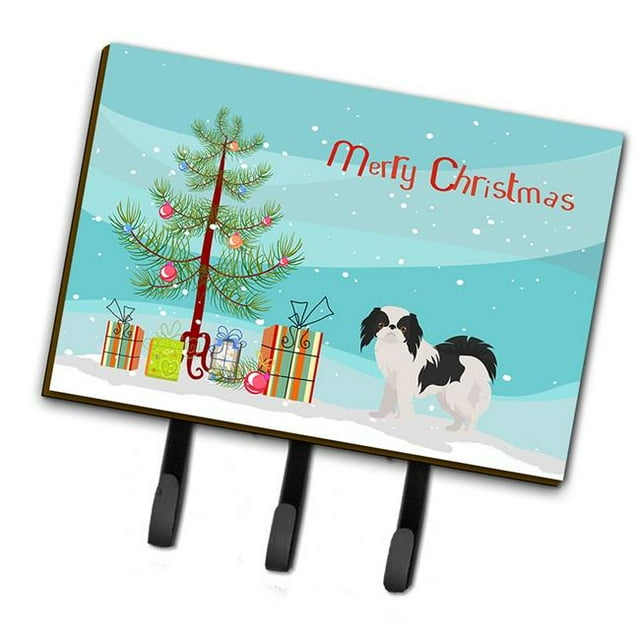 Carolines Treasures CK3462TH68 Japanese Chin Christmas Tree Leash or Key Holder