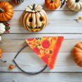 thumbnail image 4 of 2 diademas de pizza italiana para Halloween, disfraz de pizza loca, diadema para el pelo, tocado divertido para fiesta de comida para niños y adultos, accesorios de payaso, 4 of 4