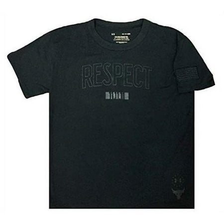 Under Armour Womens Project Rock Respect Shirt XSmall 1345570-001