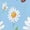 Butterfly Flying in Daisy Sea, variant on Dailycode Women's Pajama Pants Wide Leg Lounge Pj Bottoms With Pockets Butterfly Flying in Daisy Sea