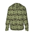 thumbnail image 3 of Haiem Green Snake UPF 50+ Fishing Shirts for Men Long Sleeve UV Sun Protection Hoodie Non-Mask Outdoor Hiking Shirts, 3 of 9