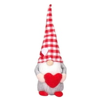 Valentine Couple Gnome Stuffed Animals Plush, 12.6Inch Cute Gnome Plush Doll, Perfect Christmas Birthday New Year Easter Valentine's Day Gifts
