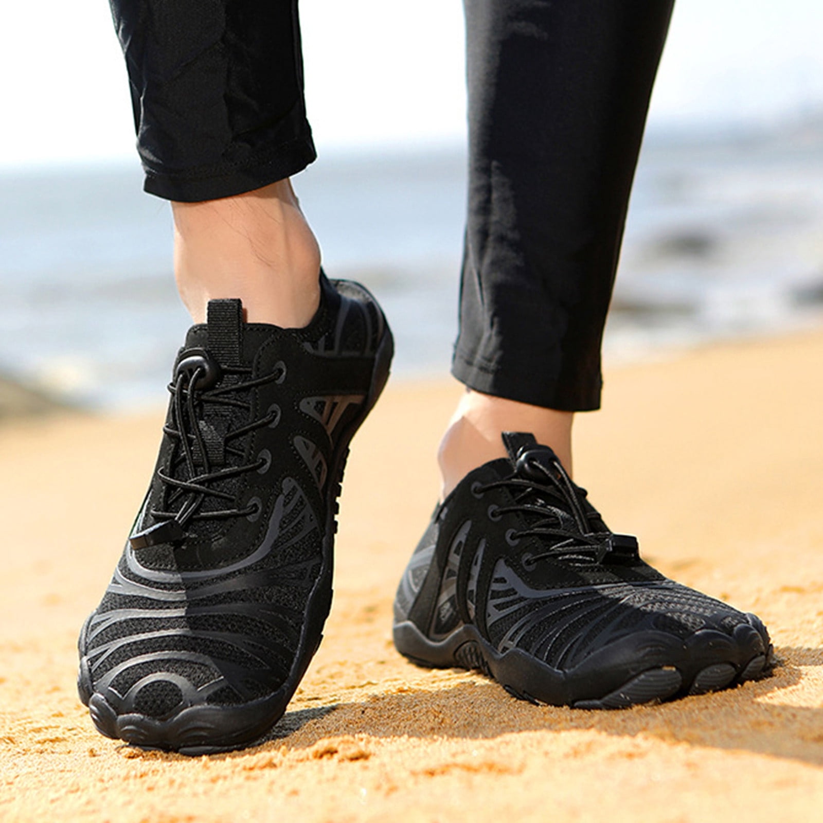 2026 New Hiking Barefoot Shoes Womens Mens Footwear,Wide Toe Box Water Shoe for Women Men,Zero Drop Comfortable & Non- Barefoot Vitality Shoe Women's Men's Athletic Footwear for Walking Hiking