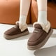 thumbnail image 5 of Pantuflas Borrosas Con Plataforma para Mujer Y Hombre  Espalda Cerrada Interior Exterior, 5 of 8