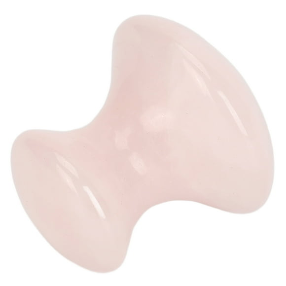 Gua Sha Tool, Effect Mushroom Shaped Facial Massager Jadestone Soothing Portable SPA Therapy Lymphatic Drainage for Salon Pink