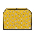 thumbnail image 2 of Picia Funny Chicken Print 4 Slice Toaster Cover , Toaster Protector Dustproof Kitchen Appliance Cover, Kitchen Appliance Dustproof Protector, 2 of 7