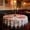 E, variant on HCBY Patriotic Tablecloth, 59.06in Round Independence Day Tablecloth, Oil Resistant Stain Resistant Table Cover, 4th of July Party Decor Tablecloth